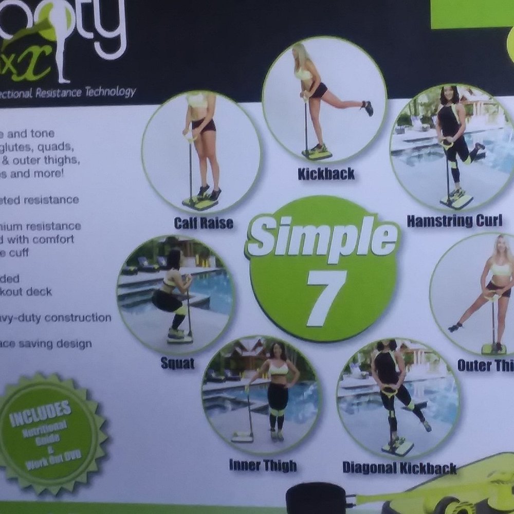 NIB Booty Max Home Workout Resistance Band